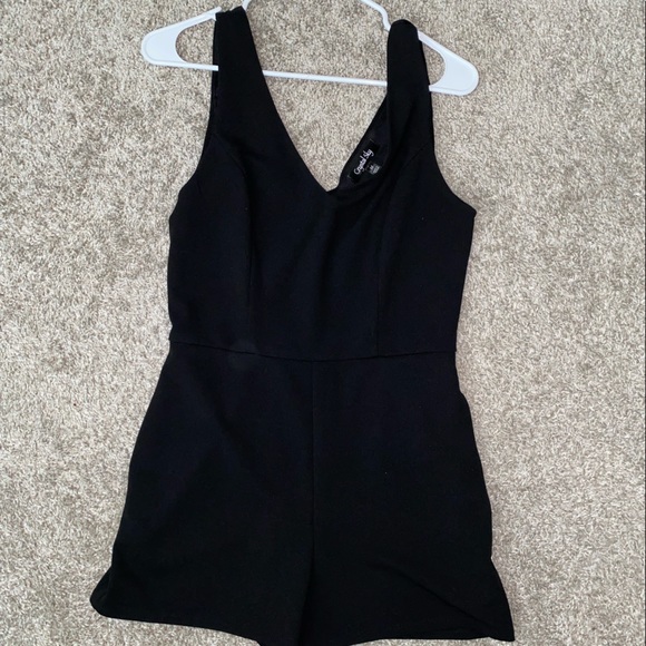 Black Romper Size M - Picture 2 of 3